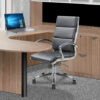 MANHATTAN Executive:Conference high-back bonded leather-6