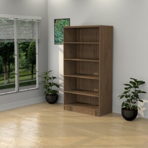 66" Tall Open Bookcase - Various Colors