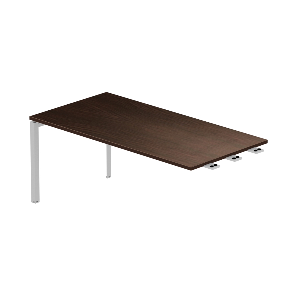 24" or 30" Deep x 48" Long INSPIRE Return - Various Color with Silver Legs - Image 3