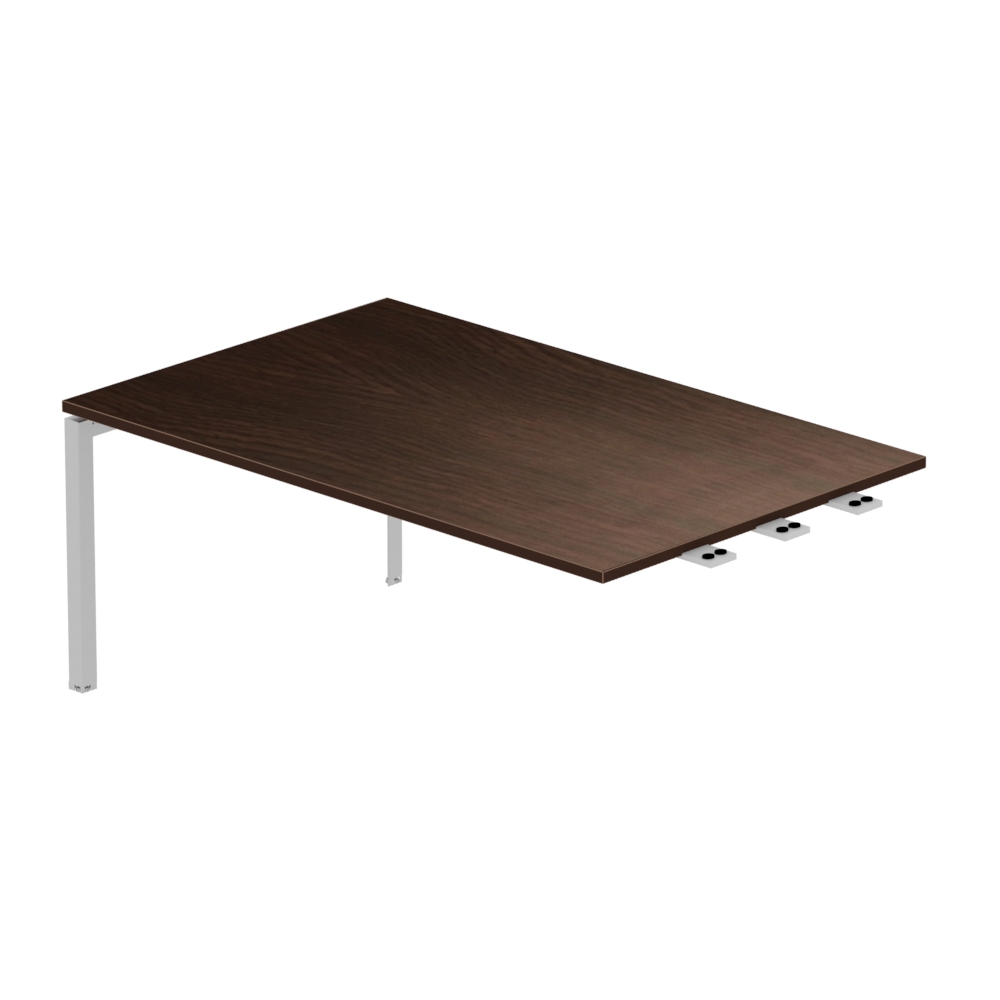 24" or 30" Deep x 48" Long INSPIRE Return - Various Color with Silver Legs - Image 8